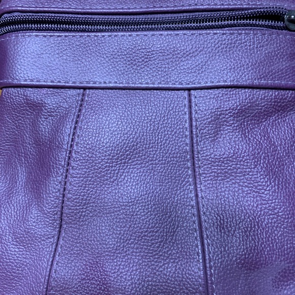 NWT Maze Exclusive Leather Crossbody Purse - Purple - Picture 3 of 3